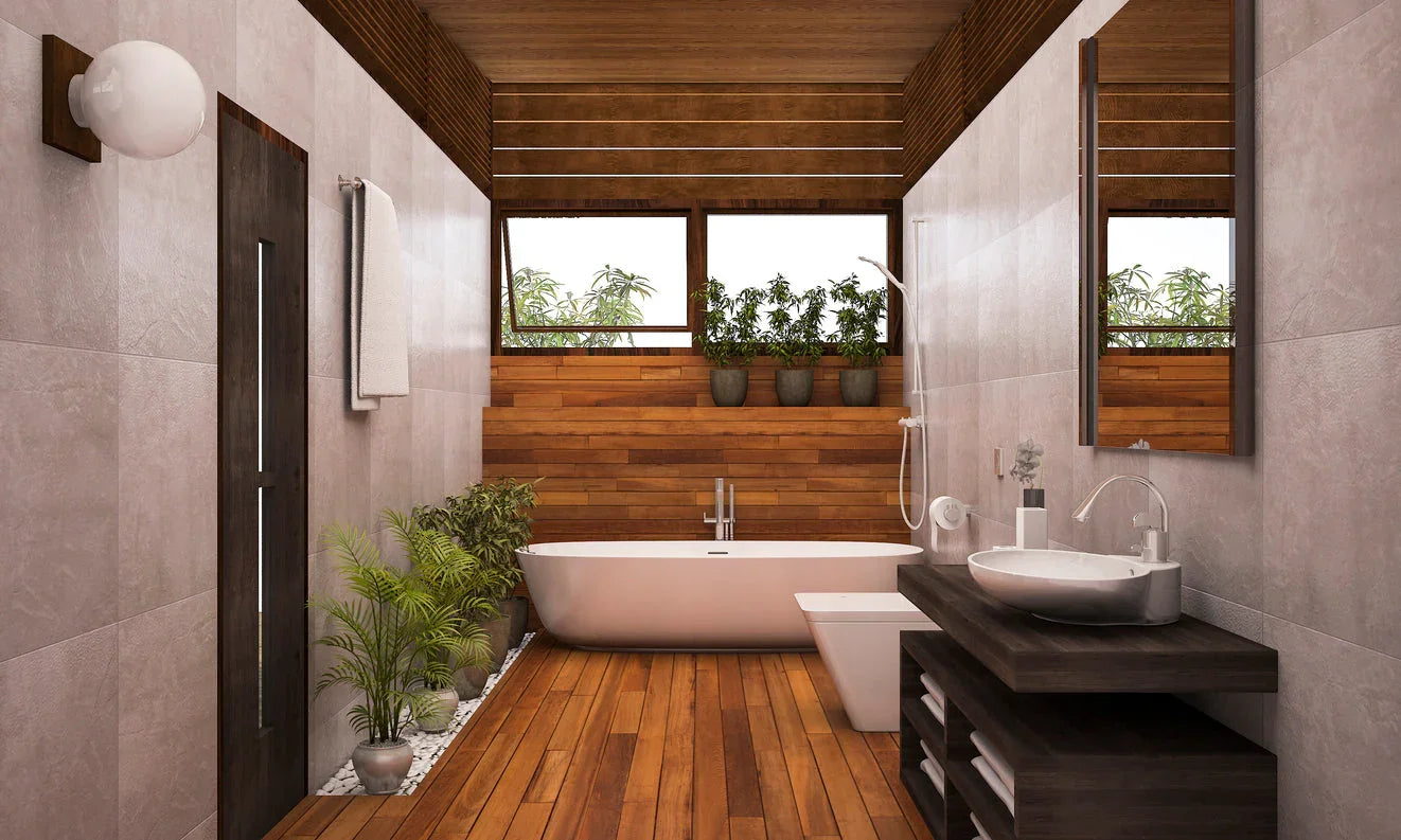 Spotlight On: Rustic Bathrooms