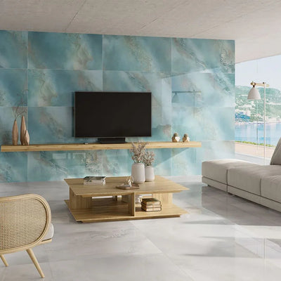 Pool Aqua Porcelain Tile 60 x 120cm