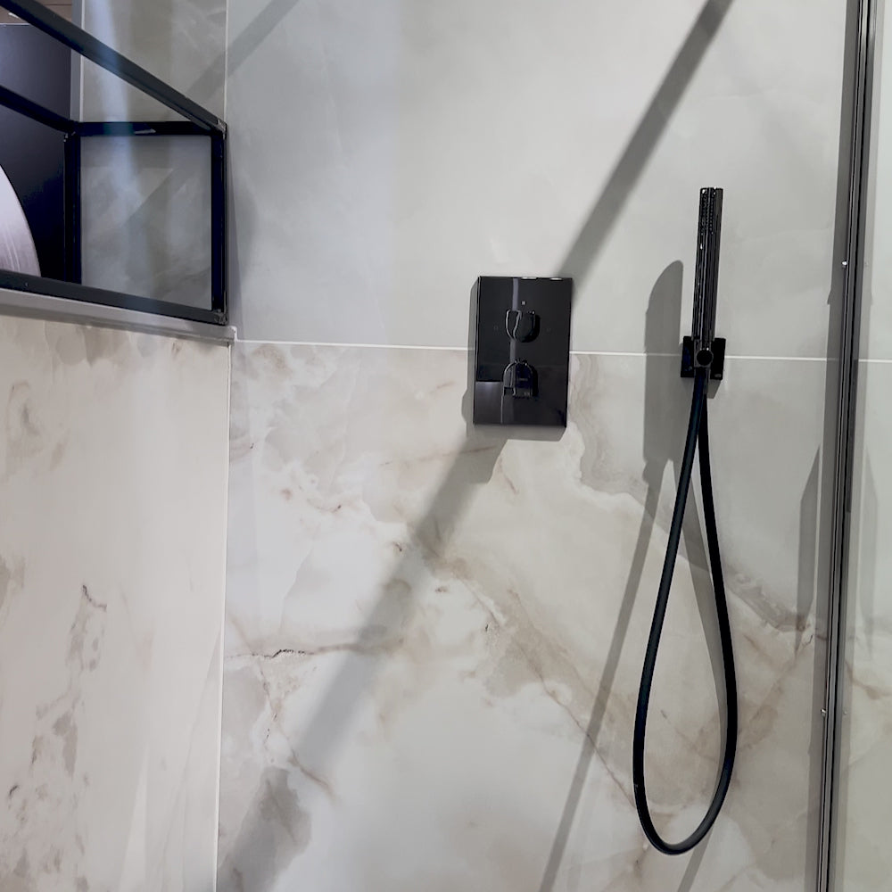 Load video: Aspiration Pearl Porcelain Tile