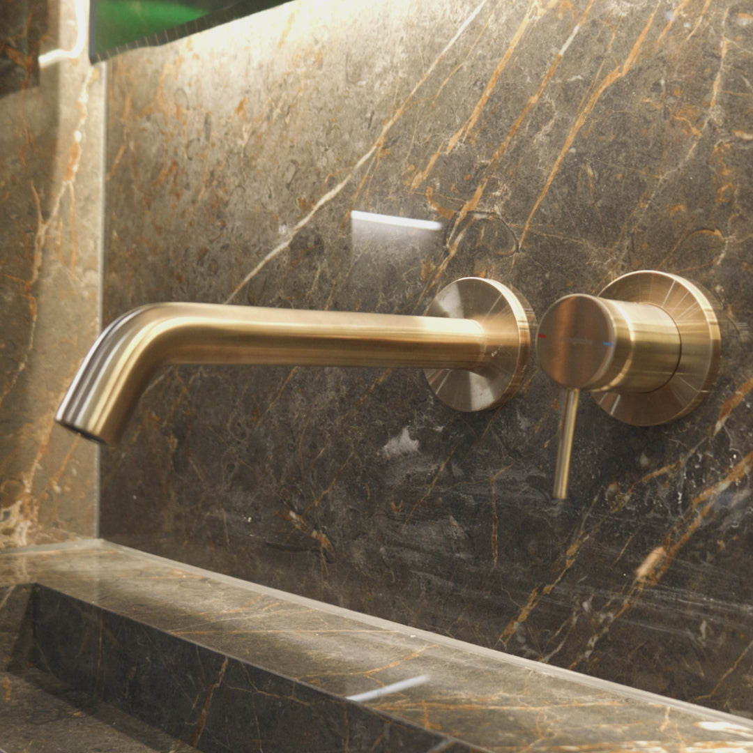 Load video: Hazel Sunset Porcelain Tile 120 x 120cm