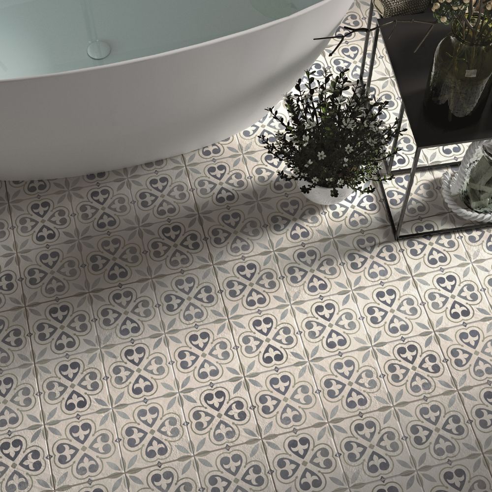Blue Mosaic Tiles