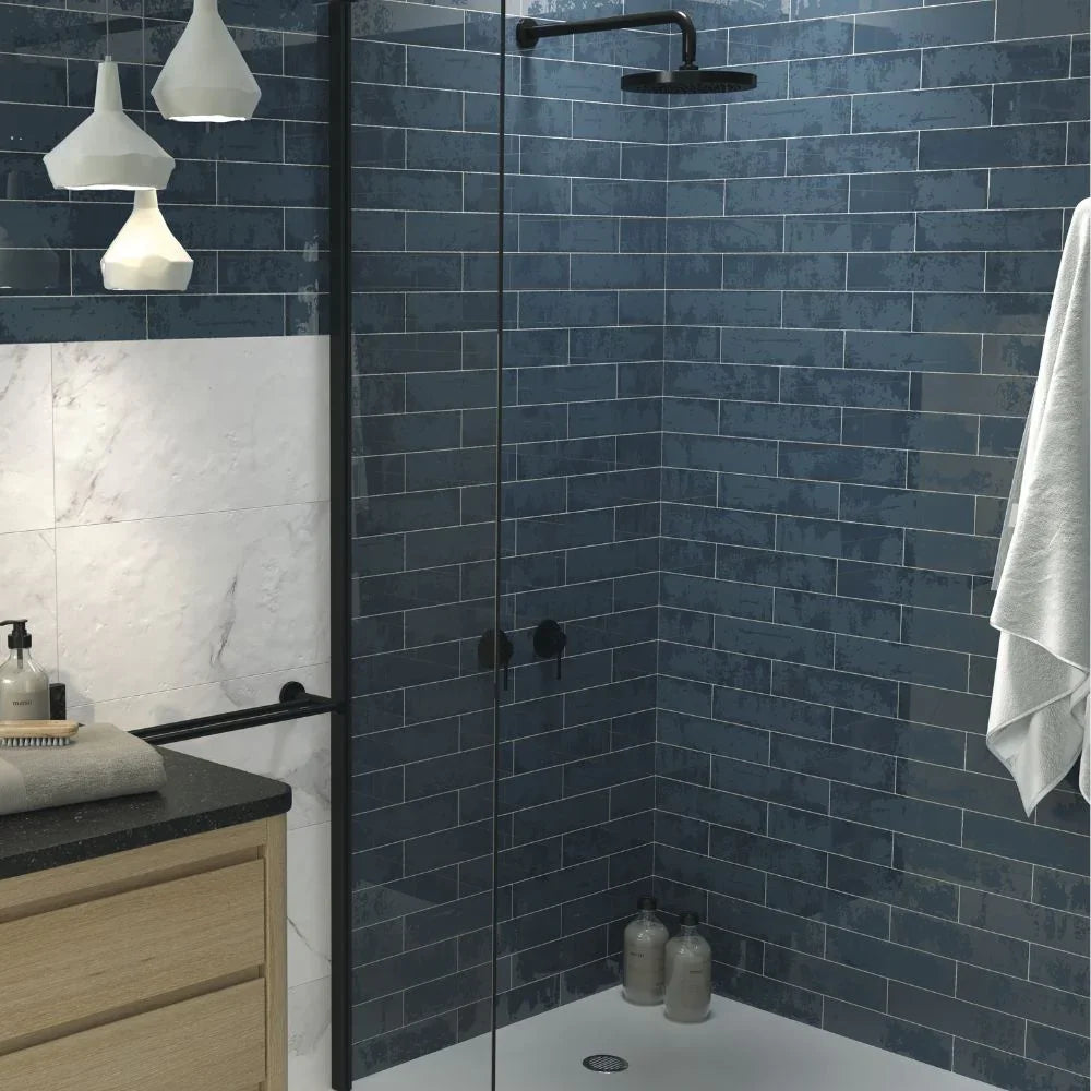 Blue Shower & Wet Room Tiles
