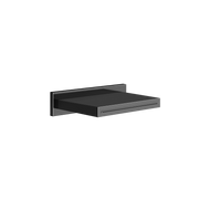 Gessi Wall Mounted Cascade Shower Spout, Black Metal PVD