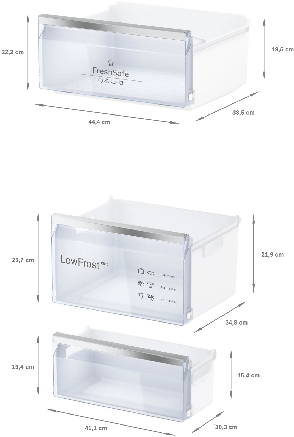 NEFF N50 Built-in fridge-freezer | KI5872FE0G