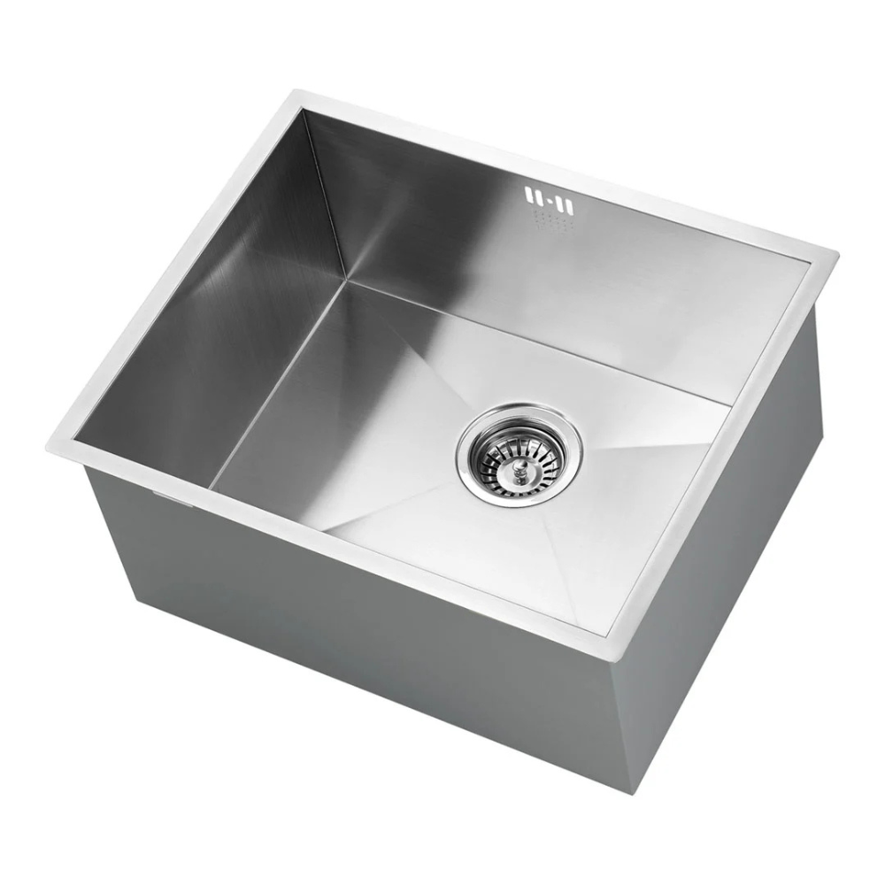 ZENUNO 500U Deep Stainless Steel Handmade Sink