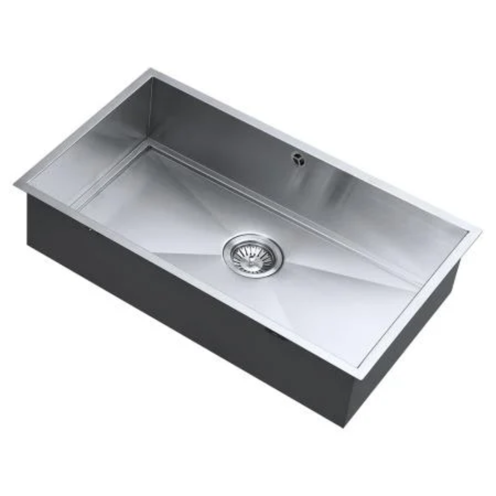 The 1810 Company Axixuno 700U 1.0 Bowl Undermount Kitchen Sink - Gold Brass (Copy)
