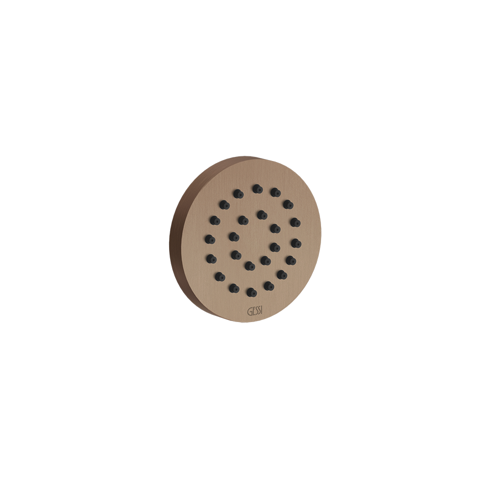Gessi Lateral Shower Body Jet, Brushed Copper PVD