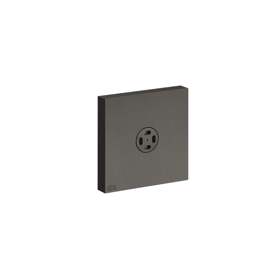 Gessi Lateral Shower Nebuliser, Brushed Black Metal PVD