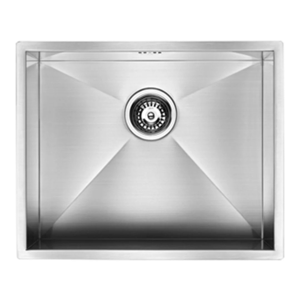 ZENUNO 500U Deep Stainless Steel Handmade Sink