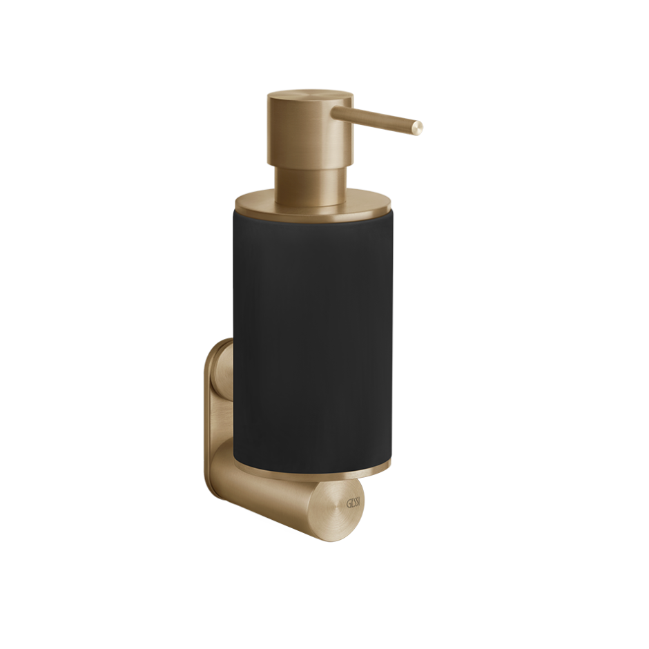 Gessi Wall Mounted Liquid Soap Dispenser, Brushed Copper PVD