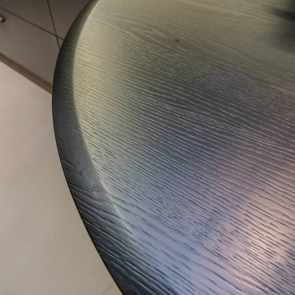 Close-up of a wooden surface with a textured finish