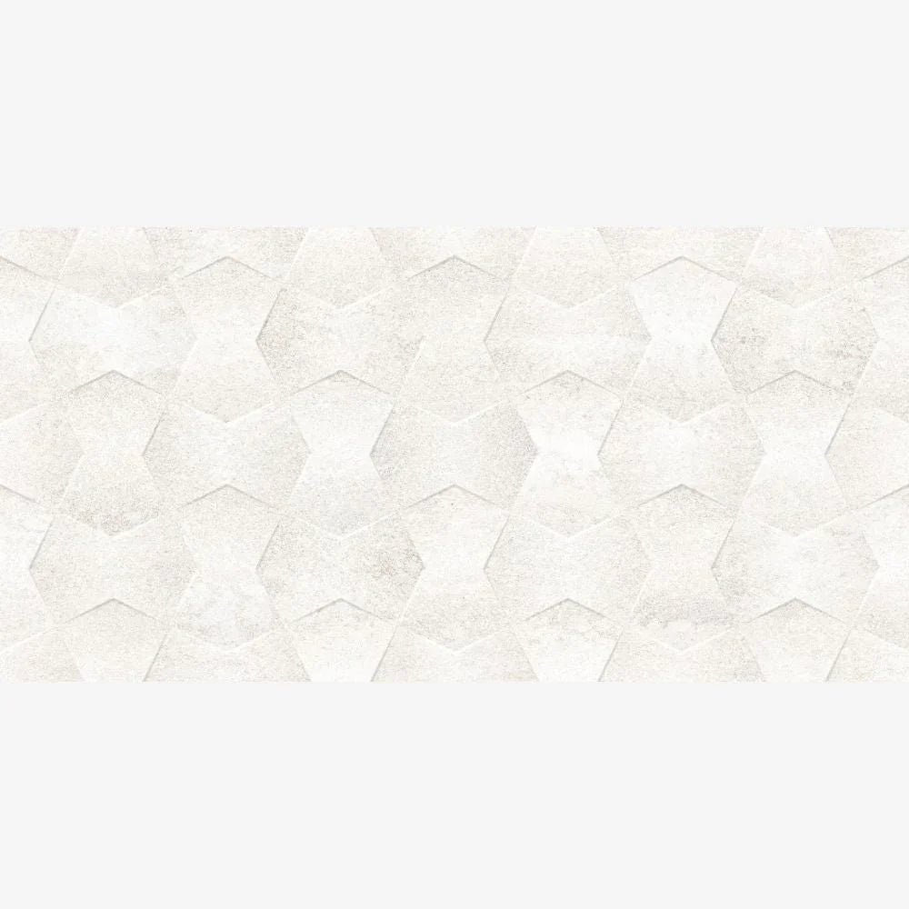 Kori Marfil Patterned Tile 45 x 90cm Swatch