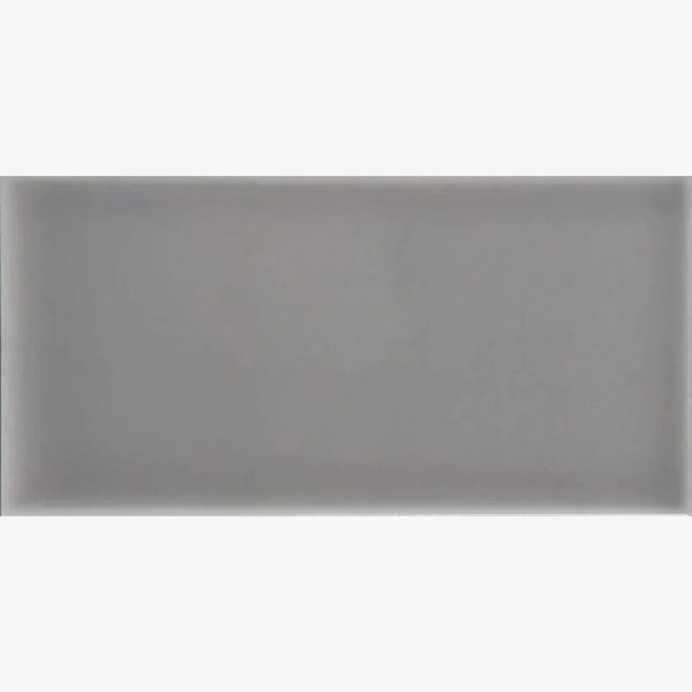 Lesso Dev Slate Grey brillo Polished Subway Wall Tile Sawtch 10 x 20cm