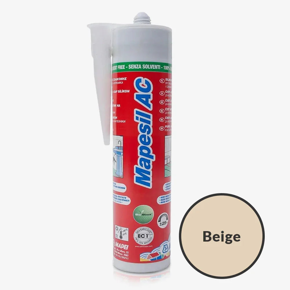 Mapesil Ac Silicone 310ml - Beige | ROCCIA Outlet