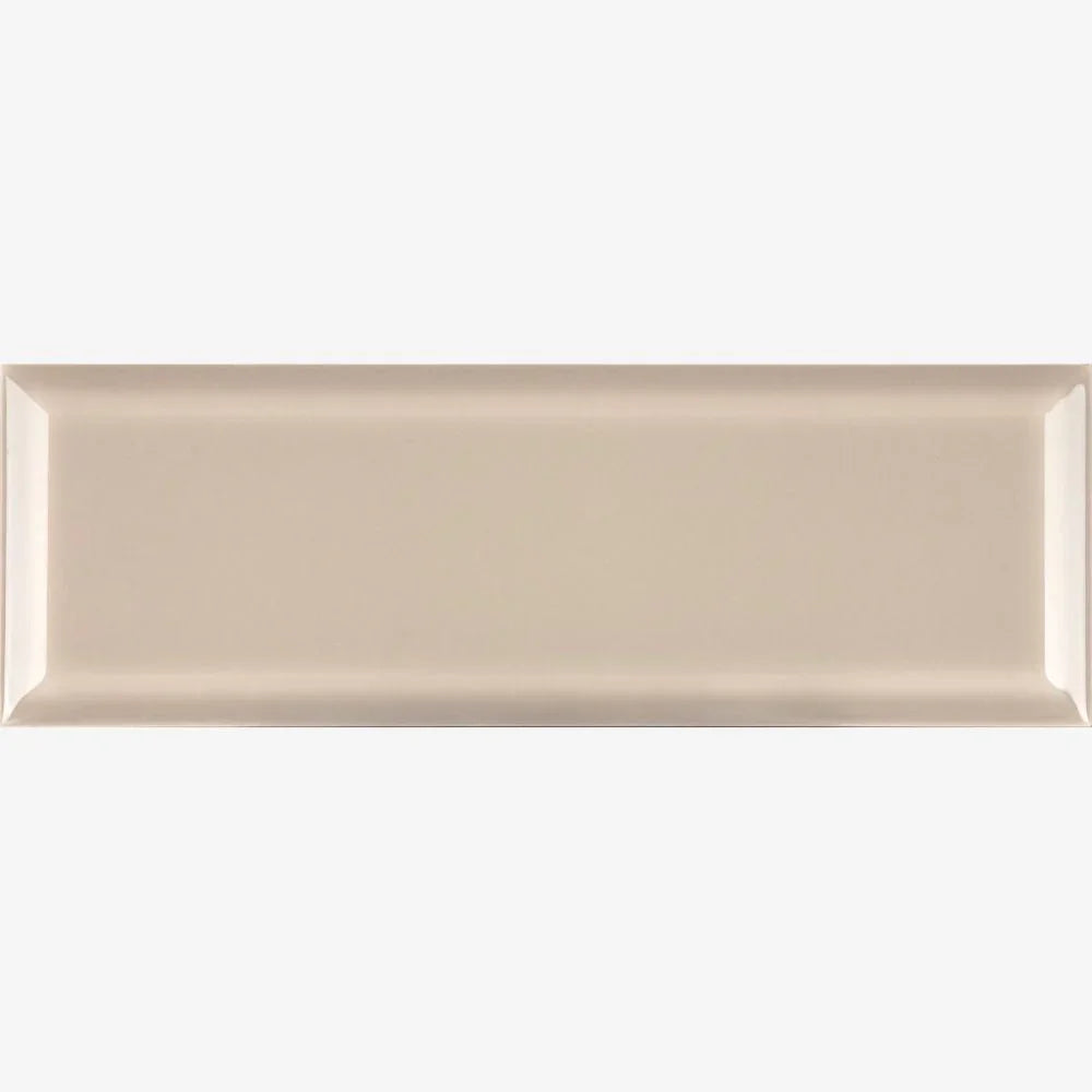 mont rue light brown 10 x 30cm subway tile swatch