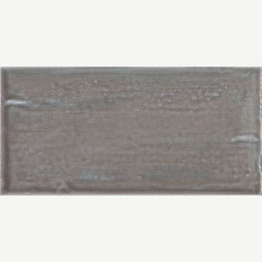 Rustic Grafito Brillo 7.5 x 15cm Polished Subway Tile Swatch