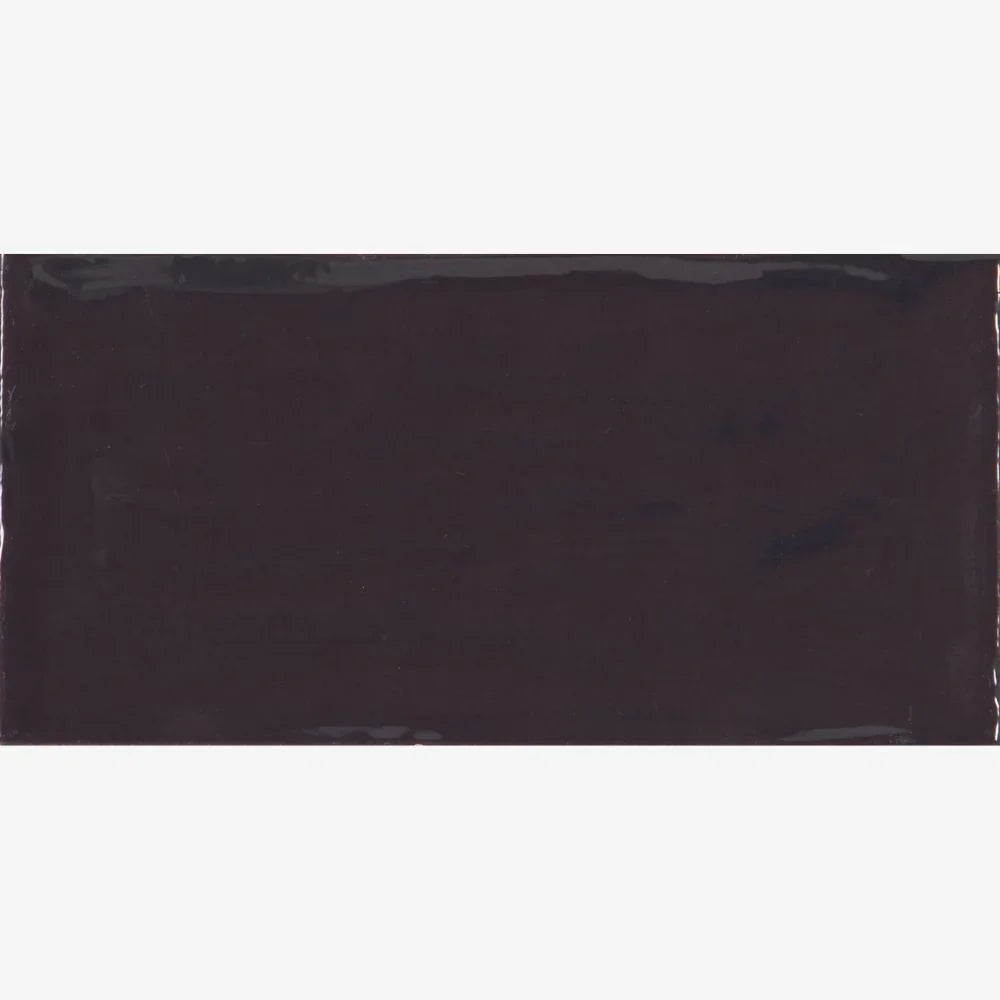 Rustic Negro Brillo 7.5 x 15cm Subway Tile Swatch