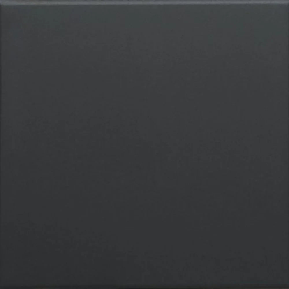 Smooth Black 15 x 15cm Tile Swatch