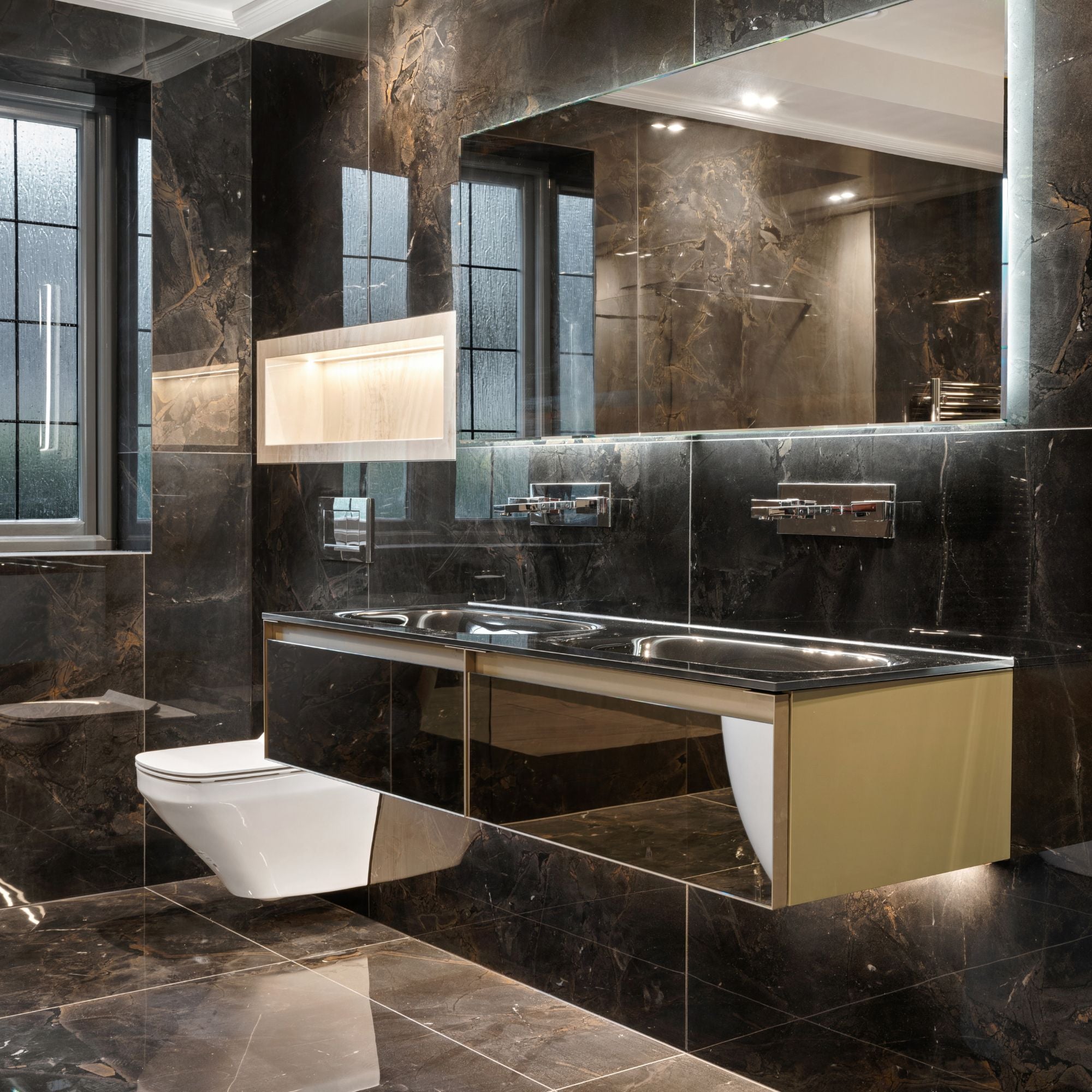 Wood Effect Bathroom Tiles