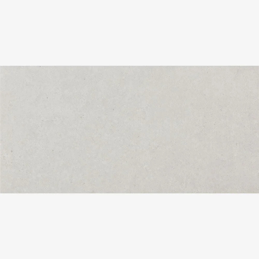 Townhall White Stone Effect Matt porcelain Tile 30 x 61cm Swatch