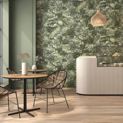 Veggie Green Porcelain Tile 33.3 x 100cm