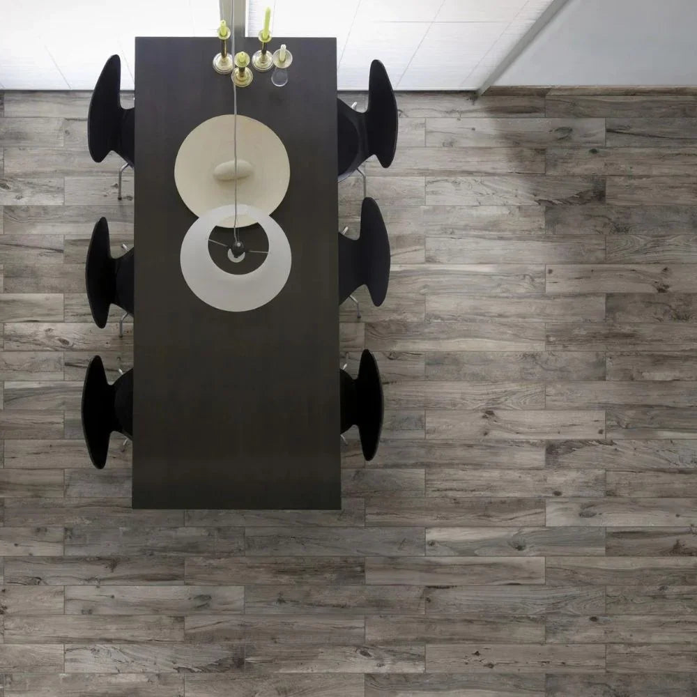 Vulcano Ash Porcelain Tile 15 x 100cm