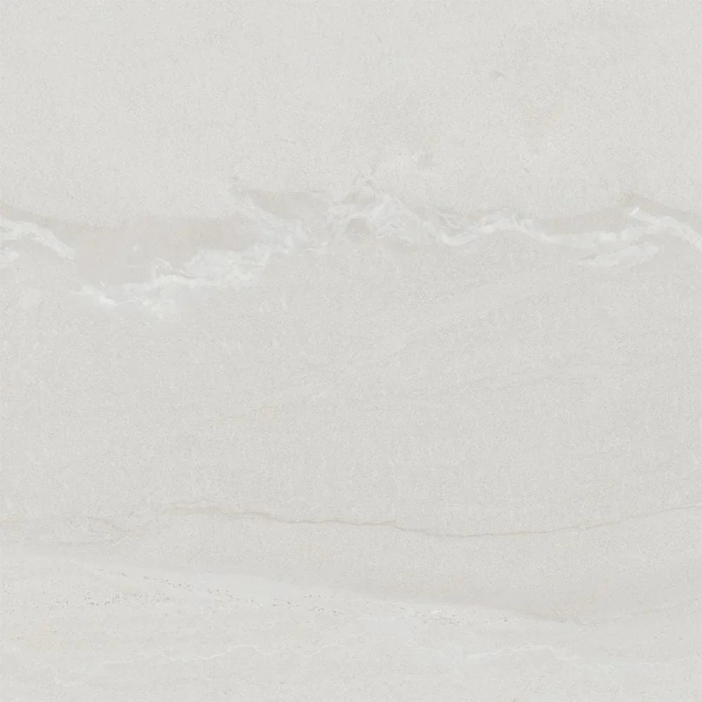 Whitmore Blanco Matt Stone Effect Floor and Wall Porcelain Tile Swatch 60 x 60cm