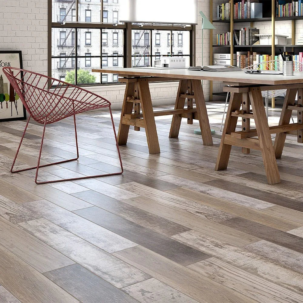 Bambi Multi Wood Effect Tile - ROCCIA Outlet