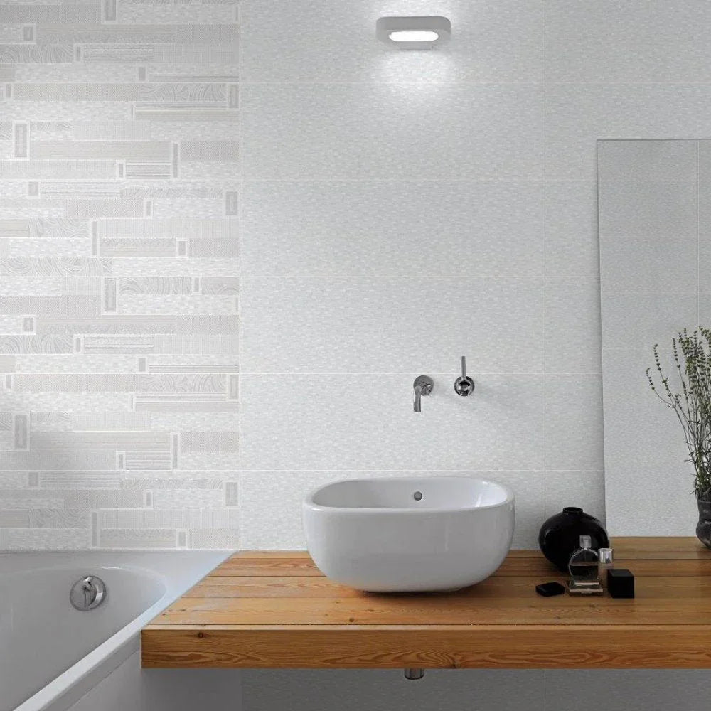 Cargo Ceramic Stone Pattern Effect Indoor Matt Wall Tile 20x60 - ROCCIA Outlet