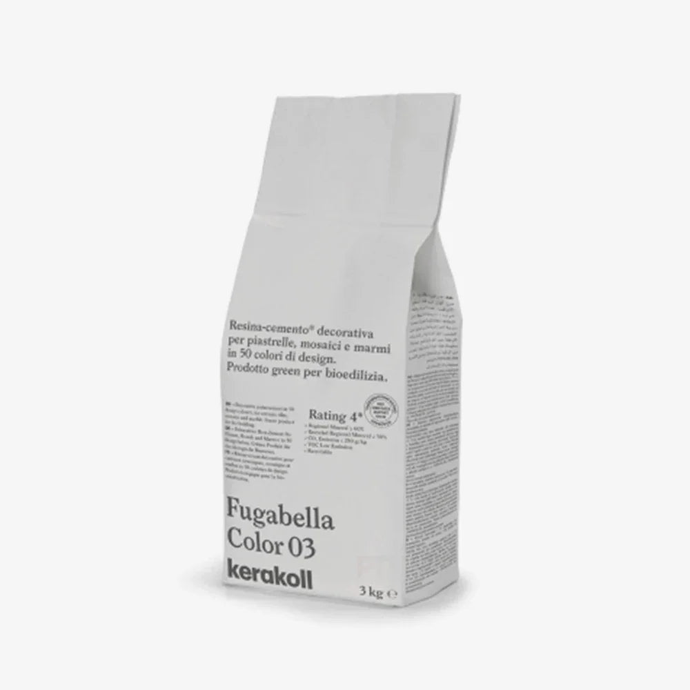 Kerakoll Fugabella Color Tiling Grout | 3kg - Colour 3 - ROCCIA Outlet