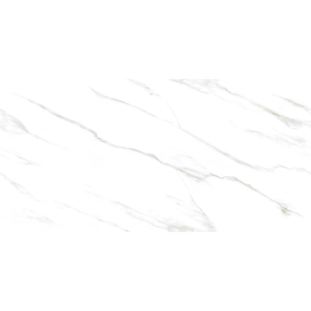 Sicherio Endless Chain Porcelain Indoor Marble Effect Polished White Wall & Floor Tile 60x120 - ROCCIA Outlet