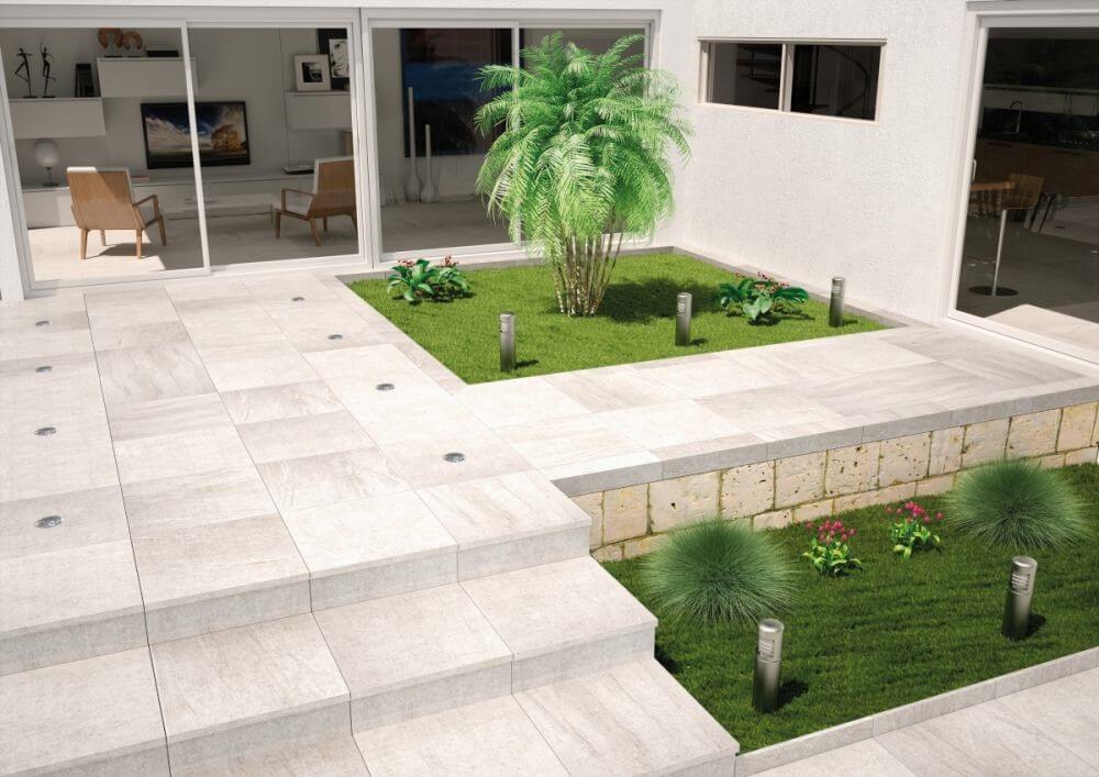 Can I Use Porcelain Tiles Outside? 5 FAQs About Garden Design : Roccia
