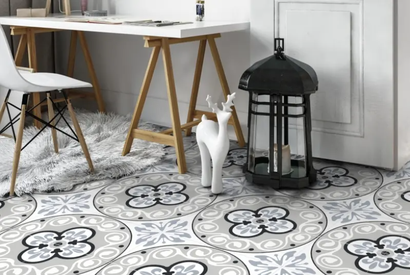 Victorian patterned tiles from Element at Roccia