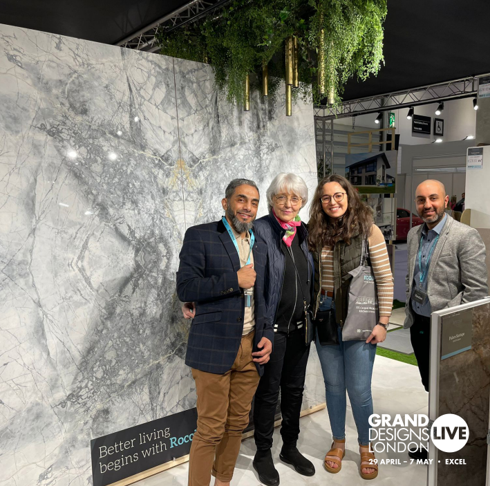 Team Roccia with attendees at the Grand Designs LIVE 2023 show