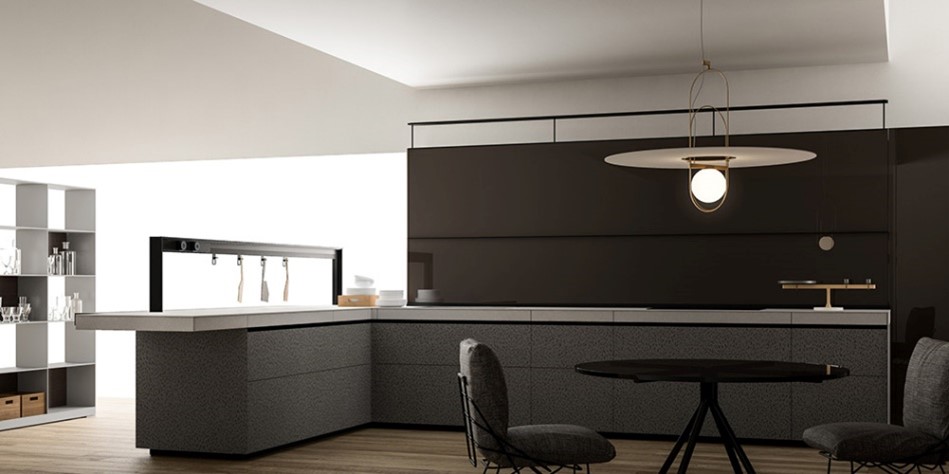 Modern and minimalistic kitchen design